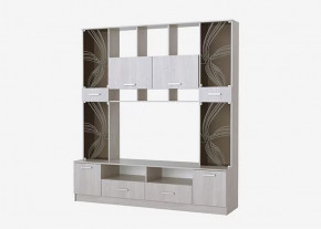 САБИНА СМ-2000 Стенка (ш2000*г520*в2200мм), ЛДСП ясень анкор светлый НК в Советском - sovetskij.mebel-tymen.ru | фото