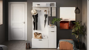 Секция комбинированная Эвита Тип 1 Белый Ясень в Советском - sovetskij.mebel-tymen.ru | фото