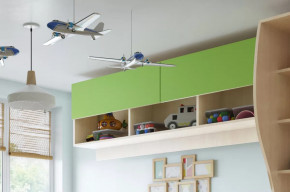 Секция навесная "Киви" №5 в Советском - sovetskij.mebel-tymen.ru | фото