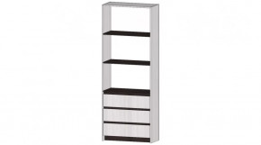 Серия Бостон Стеллаж 3 ящика анкор светлый в Советском - sovetskij.mebel-tymen.ru | фото