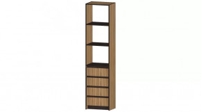 Серия Бостон Стеллаж 4 ящика дуб вотан в Советском - sovetskij.mebel-tymen.ru | фото