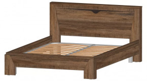 Серия Регина кровать 2х сп. 1400 дуб самдал в Советском - sovetskij.mebel-tymen.ru | фото