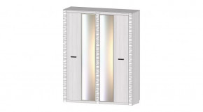 Серия Ривьера Шкаф 4х створчатый анкор светлый в Советском - sovetskij.mebel-tymen.ru | фото