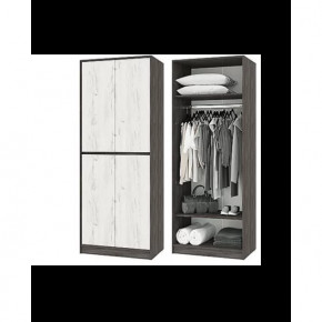 Шкаф 2-х створчатый Милана Секция-3 Ясень анкор/Дуб эльза в Советском - sovetskij.mebel-tymen.ru | фото