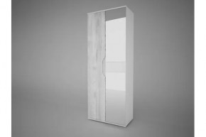 Шкаф 2-х створчатый "Сорренто" с ЛДСП створкой и зеркалом в Советском - sovetskij.mebel-tymen.ru | фото