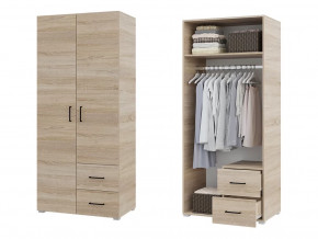 Шкаф 2 створчатый с ящиками Victor Сонома в Советском - sovetskij.mebel-tymen.ru | фото