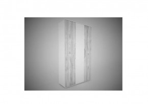 Шкаф 3-х створчатый EVO "Сорренто" с ЛДСП створкой и зеркалом в Советском - sovetskij.mebel-tymen.ru | фото