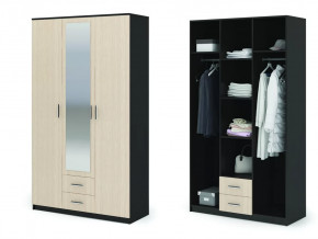 Шкаф 3х створчатый Гармония ШК 601 М в Советском - sovetskij.mebel-tymen.ru | фото