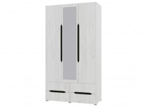 Шкаф 3х створчатый с ящиками Вега с зеркалом в Советском - sovetskij.mebel-tymen.ru | фото