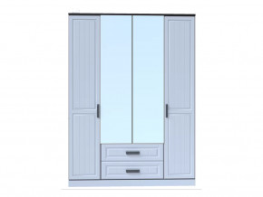 Шкаф 4-х створчатый Венеция-1 Секция-26 Дуб сонома/Белое дерево в Советском - sovetskij.mebel-tymen.ru | фото