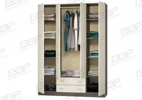 Шкаф 4х створчатый МС РЭД в Советском - sovetskij.mebel-tymen.ru | фото