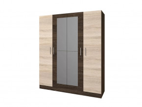 Шкаф четырехстворчатый Леси Кантербери-Сономо в Советском - sovetskij.mebel-tymen.ru | фото