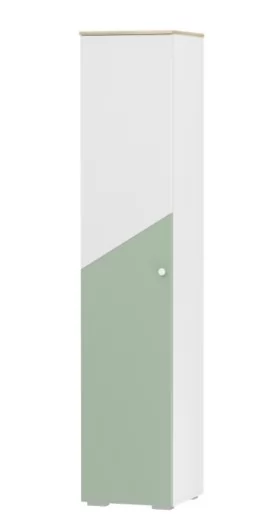 Шкаф для белья Банни НМ 041.43 Меренга/Макарун в Советском - sovetskij.mebel-tymen.ru | фото