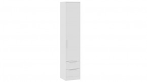 Шкаф для белья «Марли» Белый в Советском - sovetskij.mebel-tymen.ru | фото