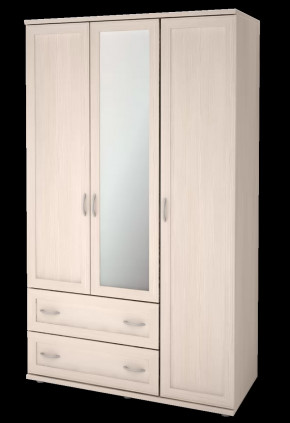 Шкаф для одежды 3-х дверный «Ника-Люкс» №18 в Советском - sovetskij.mebel-tymen.ru | фото