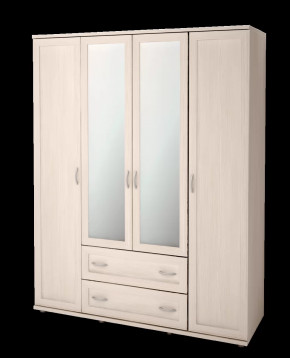 Шкаф для одежды 4-х дверный «Ника-Люкс» №19 в Советском - sovetskij.mebel-tymen.ru | фото