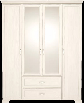 Шкаф для одежды 4-х дверный с зеркалом «Венеция» №2 в Советском - sovetskij.mebel-tymen.ru | фото