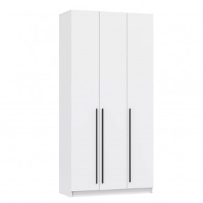 Шкаф для одежды 67.08 Брандо 3-х дверный ЛДСП белый  (h2500) в Советском - sovetskij.mebel-tymen.ru | фото