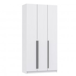 Шкаф для одежды 67.08 Брандо 3-х дверный МДФ Белый (h2500) в Советском - sovetskij.mebel-tymen.ru | фото
