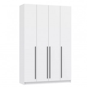 Шкаф для одежды 67.09 Брандо 4-х дверный ЛДСП Белый (h2500) в Советском - sovetskij.mebel-tymen.ru | фото