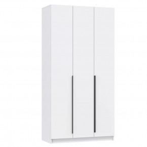 Шкаф для одежды 67.12 Брандо 3-х дверный ЛДСП Белый (h2400) в Советском - sovetskij.mebel-tymen.ru | фото