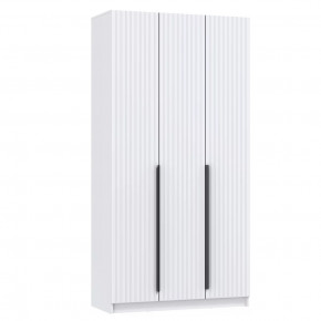 Шкаф для одежды 67.12 Брандо 3-х дверный МДФ Белый (h2400) в Советском - sovetskij.mebel-tymen.ru | фото
