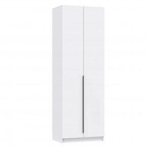 Шкаф для одежды 67.14 Брандо 2-х дверный ЛДСП Белый (h2400) в Советском - sovetskij.mebel-tymen.ru | фото