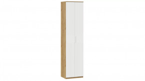 Шкаф для одежды «Хилтон» Исп. 2 Дуб Крафт золотой, Белый матовый в Советском - sovetskij.mebel-tymen.ru | фото