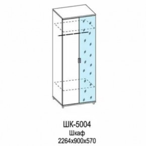 Шкаф для одежды и белья ШК-5004 Грейс в Советском - sovetskij.mebel-tymen.ru | фото