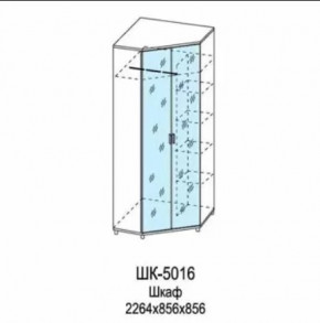 Шкаф для одежды и белья ШК-5016 Грейс в Советском - sovetskij.mebel-tymen.ru | фото