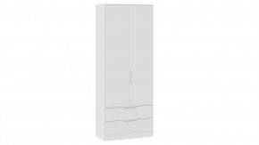 Шкаф для одежды «Марли» Белый в Советском - sovetskij.mebel-tymen.ru | фото