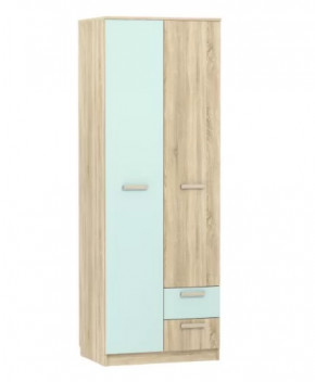 Шкаф для одежды с ящиками Акварель НМ 014.07 М в Советском - sovetskij.mebel-tymen.ru | фото