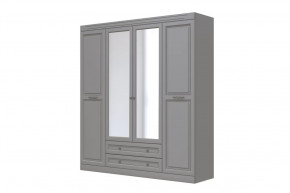 Шкаф для одежды ШР-4 Олимп Серый шифер/Антрацит в Советском - sovetskij.mebel-tymen.ru | фото