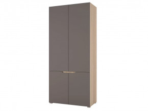 Шкаф двухстворчатый Анталия Сонома-Графит софт в Советском - sovetskij.mebel-tymen.ru | фото