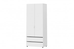 Шкаф двухстворчатый с двумя ящиками Токио в Советском - sovetskij.mebel-tymen.ru | фото