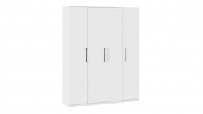 Шкаф комбинированный с 4-мя дверями Агата Белый в Советском - sovetskij.mebel-tymen.ru | фото