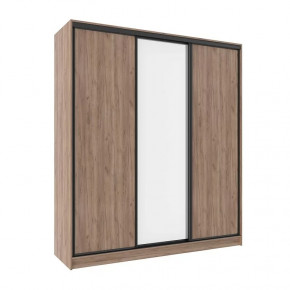 Шкаф-купе 2000 Домашний (зеркало/лдсп) в Советском - sovetskij.mebel-tymen.ru | фото