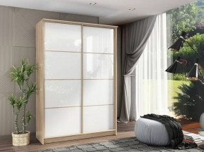 Шкаф-купе Байкал-2 Дуб сонома/Белый глянец СТЛ.268.11 в Советском - sovetskij.mebel-tymen.ru | фото