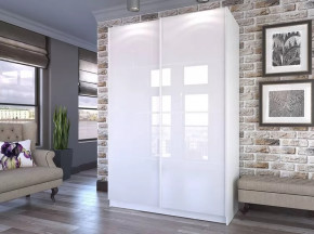 Шкаф-купе Марвин-3 Белый/Белый глянец СТЛ.299.05 в Советском - sovetskij.mebel-tymen.ru | фото