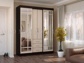 Шкаф-купе Маэстро Миф Дуб беленый-венге в Советском - sovetskij.mebel-tymen.ru | фото