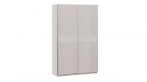 Шкаф-купе с 2 глухими дверями «Оскар Хилтон» Ручка серебро, Кашемир, Кашемир сатин в Советском - sovetskij.mebel-tymen.ru | фото