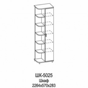 Шкаф многоцелевой ШК-5025 Грейс в Советском - sovetskij.mebel-tymen.ru | фото