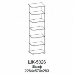 Шкаф многоцелевой ШК-5026 Грейс в Советском - sovetskij.mebel-tymen.ru | фото