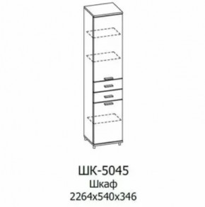 Шкаф многоцелевой ШК-5045 Грейс в Советском - sovetskij.mebel-tymen.ru | фото