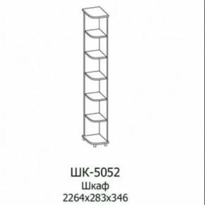 Шкаф многоцелевой ШК-5052 Грейс в Советском - sovetskij.mebel-tymen.ru | фото