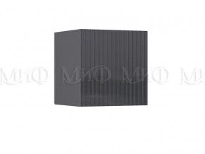 Шкаф навесной малый Оливия Графит Софт в Советском - sovetskij.mebel-tymen.ru | фото