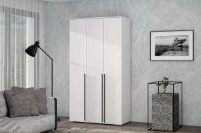 Шкаф распашной Норден 1200 Белый текстурный в Советском - sovetskij.mebel-tymen.ru | фото