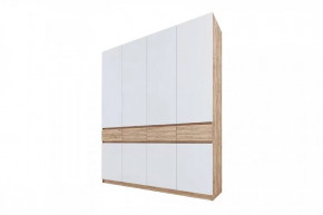 Шкаф распашной Турин белый шагрень в Советском - sovetskij.mebel-tymen.ru | фото