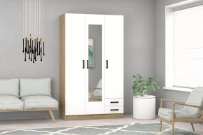 Шкаф распашной Эконом Дуб крафт Золотой в Советском - sovetskij.mebel-tymen.ru | фото