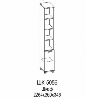 Шкаф ШК-5056 Грейс в Советском - sovetskij.mebel-tymen.ru | фото